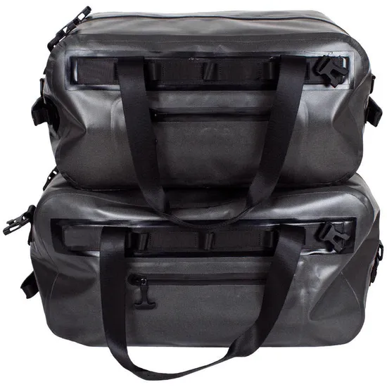 Leyi Luxury Duffel Bag Outdoor Luggage Travel Bag, PVC Duffel Bag L Backpack, Oil Waxy Leather Gym Duffel Travel Bags for Men