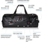 Durable Custom Logo PVC Tarpaulin Sports Dry Duffle Waterproof Travel Duffel Bag