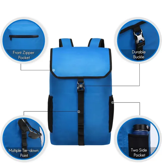 Leyi TPU Dry Bag for Boating Camping Biking, Kayak Boat Sack Gear Backpack Waterproof Dry Bag, Waterproof Fishing Backpack