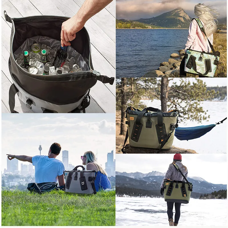 Factory Wholesale Low MOQ Custom Large Capacity Waterproof Hand Bag Women&prime;s Tote Bag Outdoor Sports Bag