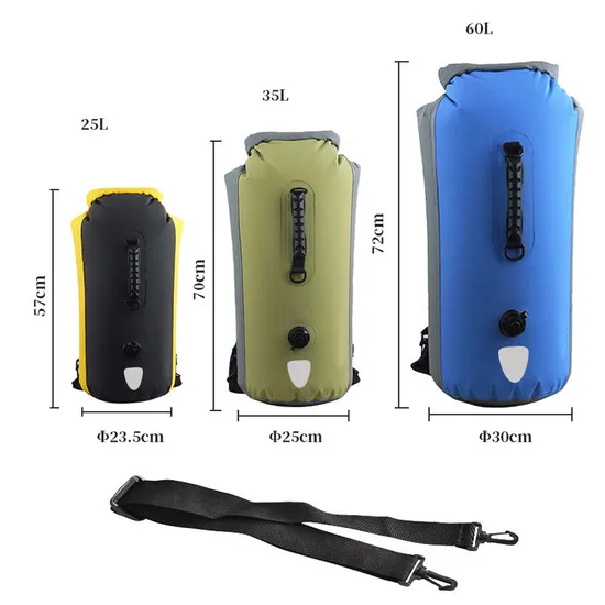 Leyi PVC Waterproof Backpack Rolltop Waterproof Backpack Dry Bags Waterproof Backpack Custom Logo