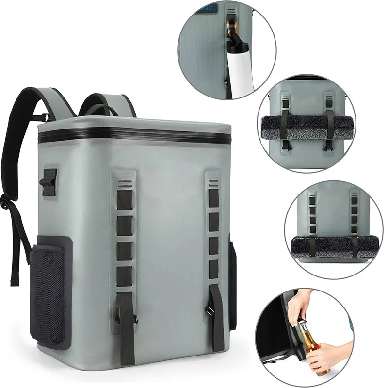 Leyi Insulated Backpack Food Delivery Cooler Bag Cooler Bag Printing Picnic Cooler Bag Insulated Cooler Bag