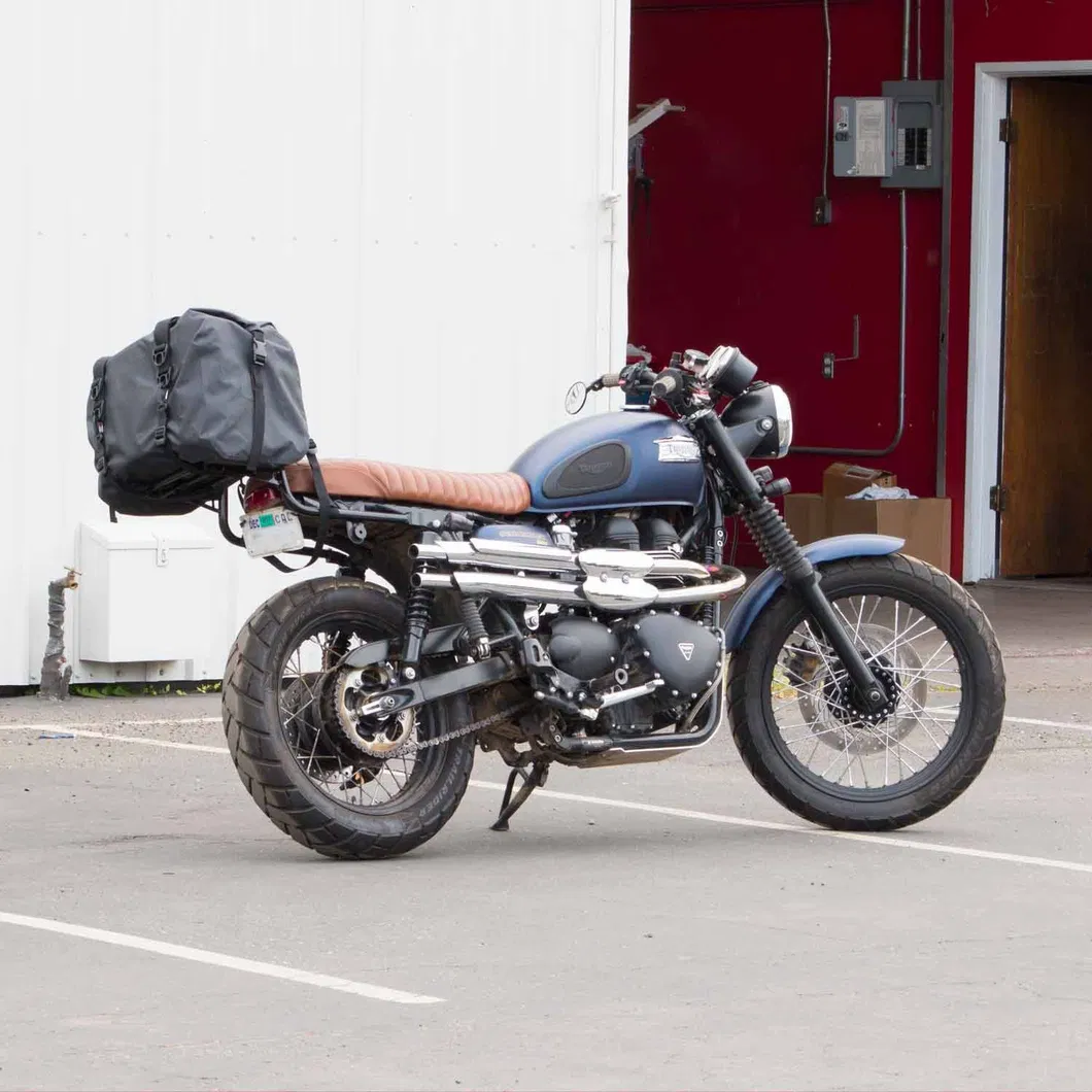 Custom Logo Motor Cycling Travel Bag Large Capacity PVC Waterproof Carrying Bag for Motorcycle Luggage