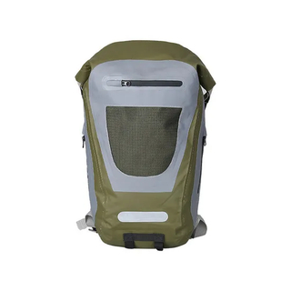 Customized Outdoor Sports Climbing Boating Camping PVC Clip Mesh Cycling Travel Storage Bag Waterproof Backpack