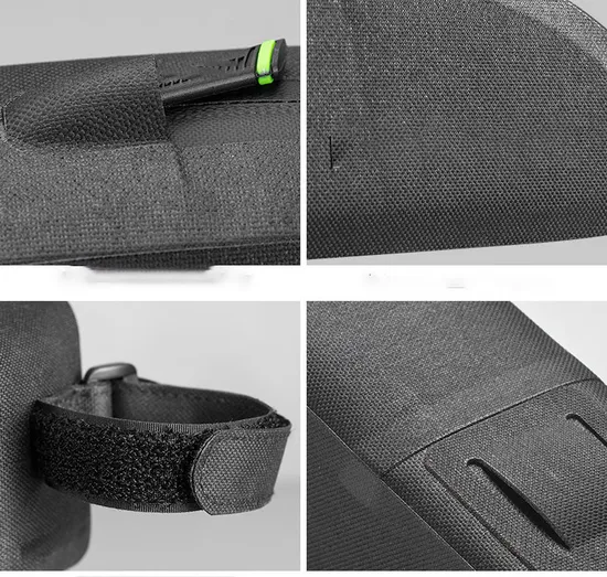 2022 Hot Selling Frame Bag Waterproof Top Tube Bicycle Mobile Phone Sundries Storage Bag