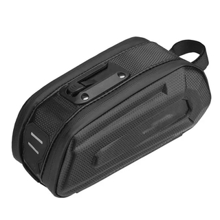 Waterproof Large Capacity Bicycle Saddle Bag Double Zipper Shockproof Seat Post Rear Bike Bag Accessories