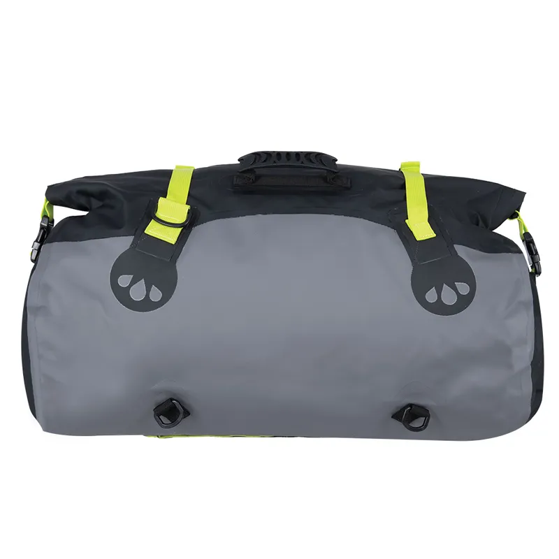 Leyi Wholesale Custom Logo Motorcycle Tail Bag Waterproof Motorcycle Duffel Travel Bag Motorcycle Rear Seat Bag