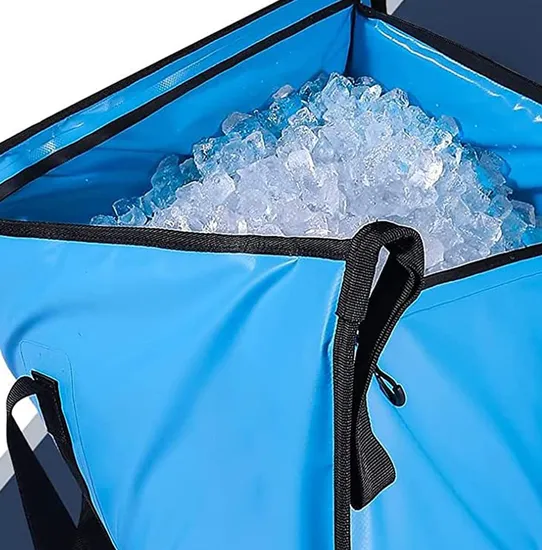 Outdoor Insulated Fish Cooler Bag Leakproof Fish Kill Bag Large Portable Waterproof Fish Bag