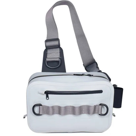 Leyi Waterproof Material PVC Nylon Waleyi Waterproof Crossbody Bags for Men Crossbody Bag Custom Mens Crossbody Chest Bag Chest