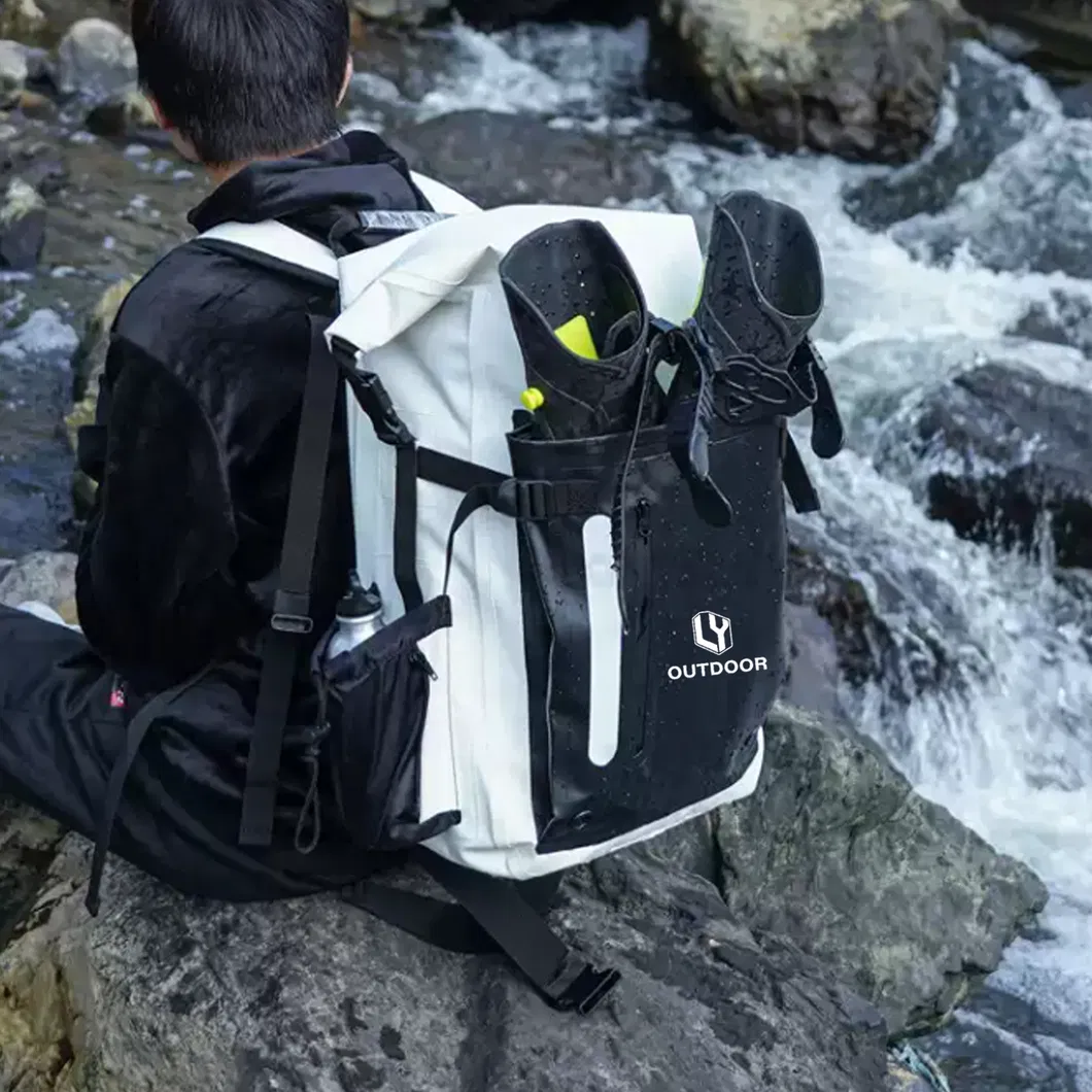 30L Outdoor Sport Waterproof PVC Bag Fishing Backpack Diving Bag