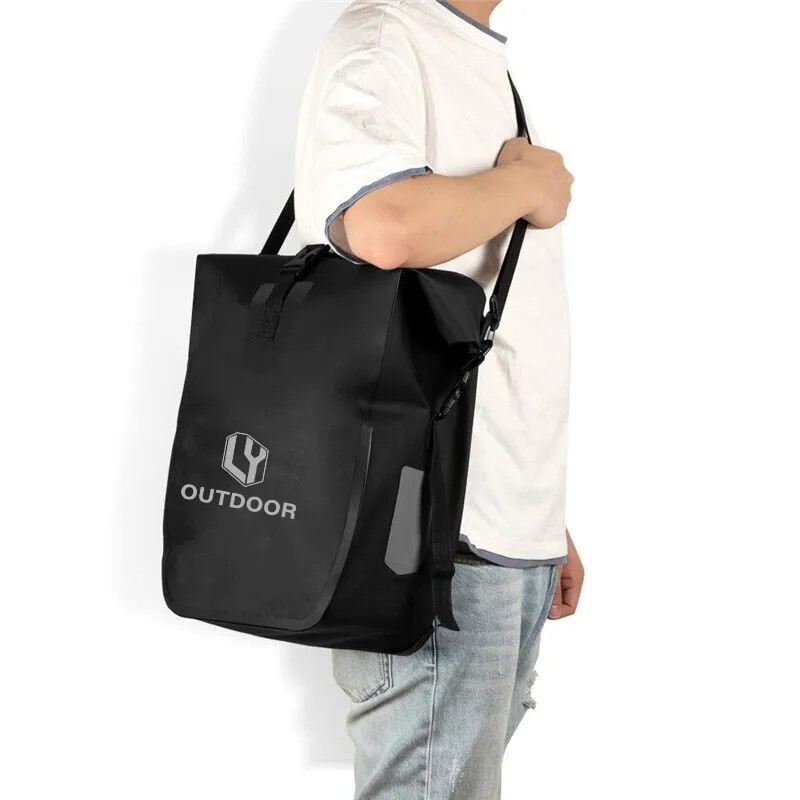 New Products Large Capacity Bike Double Panniers Waterproof Bicycle Cycle Water Resistant Travel Bike Pannier Bag