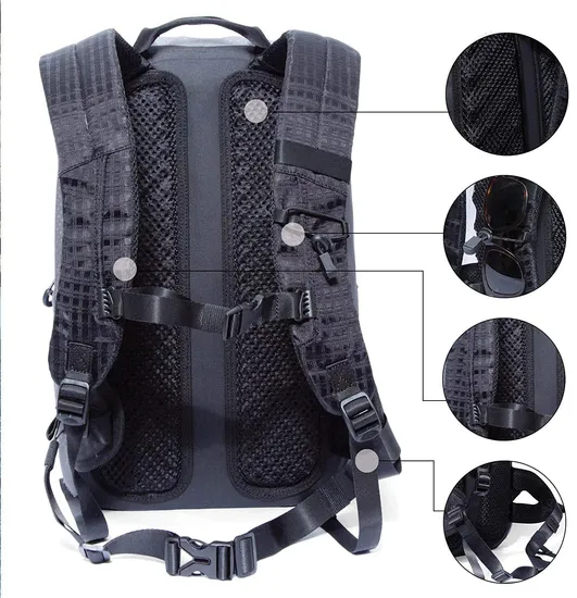 Tarpaulin Dry Bag Lightweight Waterproof Dry Backpack,