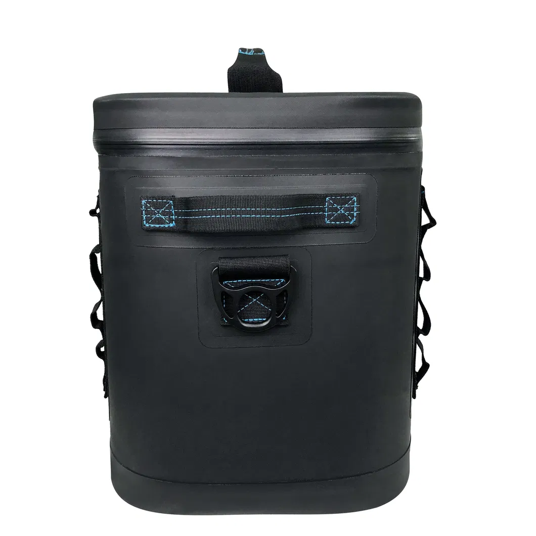 Waterproof Insulated Soft Fashion Fishing with Front Zipper Pocket Camping Fish Cooler Bag