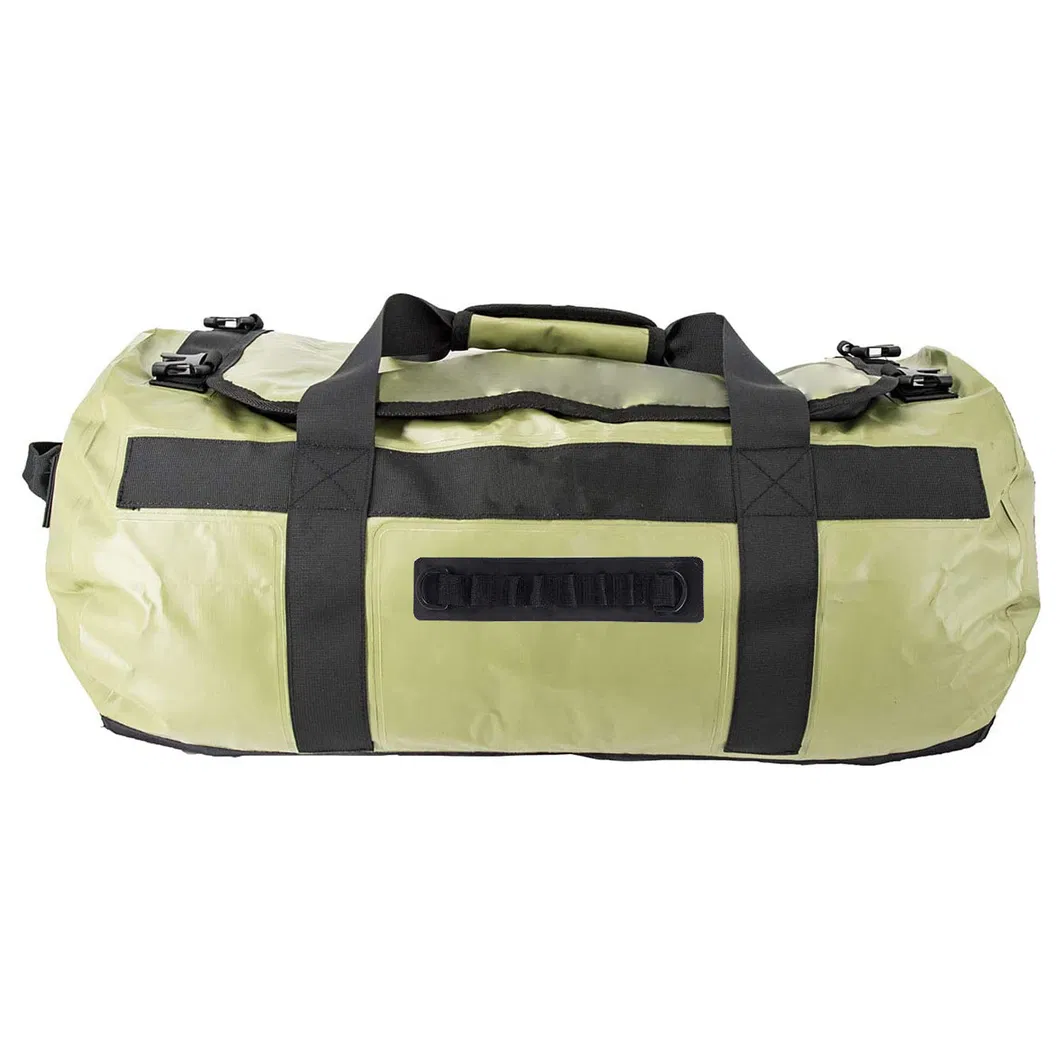 Leyi Outdoor Traveling Sport Gym Backpack 100% Waterproof Heavy Rain Zipper Duffel Bag