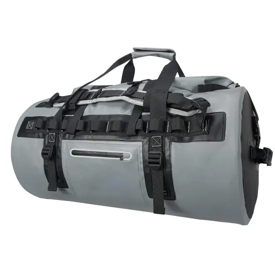 Leyi High Quality Portable Foldable Waterproof Fishing Dry Backpack Duffel Custom Motorcycle Tail Bag