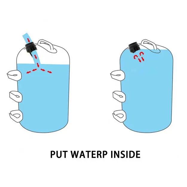 OEM Canopy Water Weight Bag 10L PVC Water Tent Weights Portable Leg Weights Canopy Filled for Pop up Canopy Tent