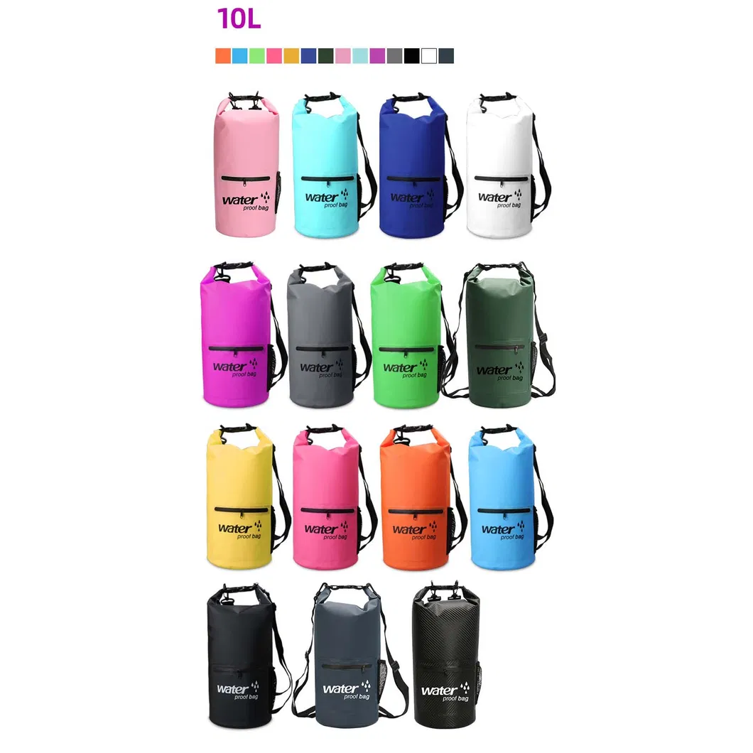 OEM Customized Logo Drybag 2L 5L 10L 20L 30L Tarpaulin Bag Dry Bag Roll Top Bag