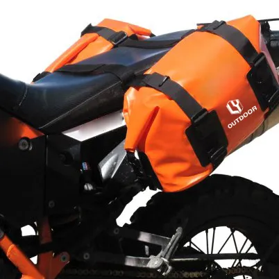 Leyi High Quality Wholesale Custom Logo Saddle Travel Wearproof Motorcycle Motor Bike Bag
