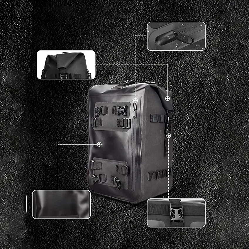 Leyi 2024 New Thickened Carriage Motor Bike Boxes Durable Motorbike Bicycle Motorcycle Bag
