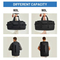 Leyi Duffle Bac Backpack Waterproof Travel Sports Gym Duffle Bag Zippered Plastic Clothing Garment Suit Duffle Bag
