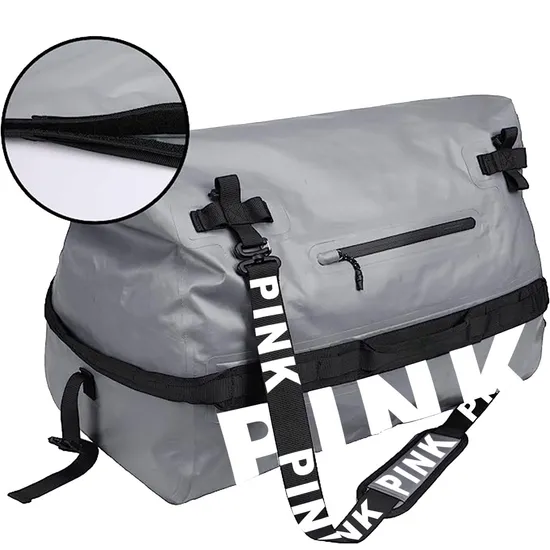 Leyi Custom Sports Duffle Bag, Foldable Travel Bag Waterproof Travel Duffel Bag, Sports Bag Hiking Backpack Duffel Bag for Men