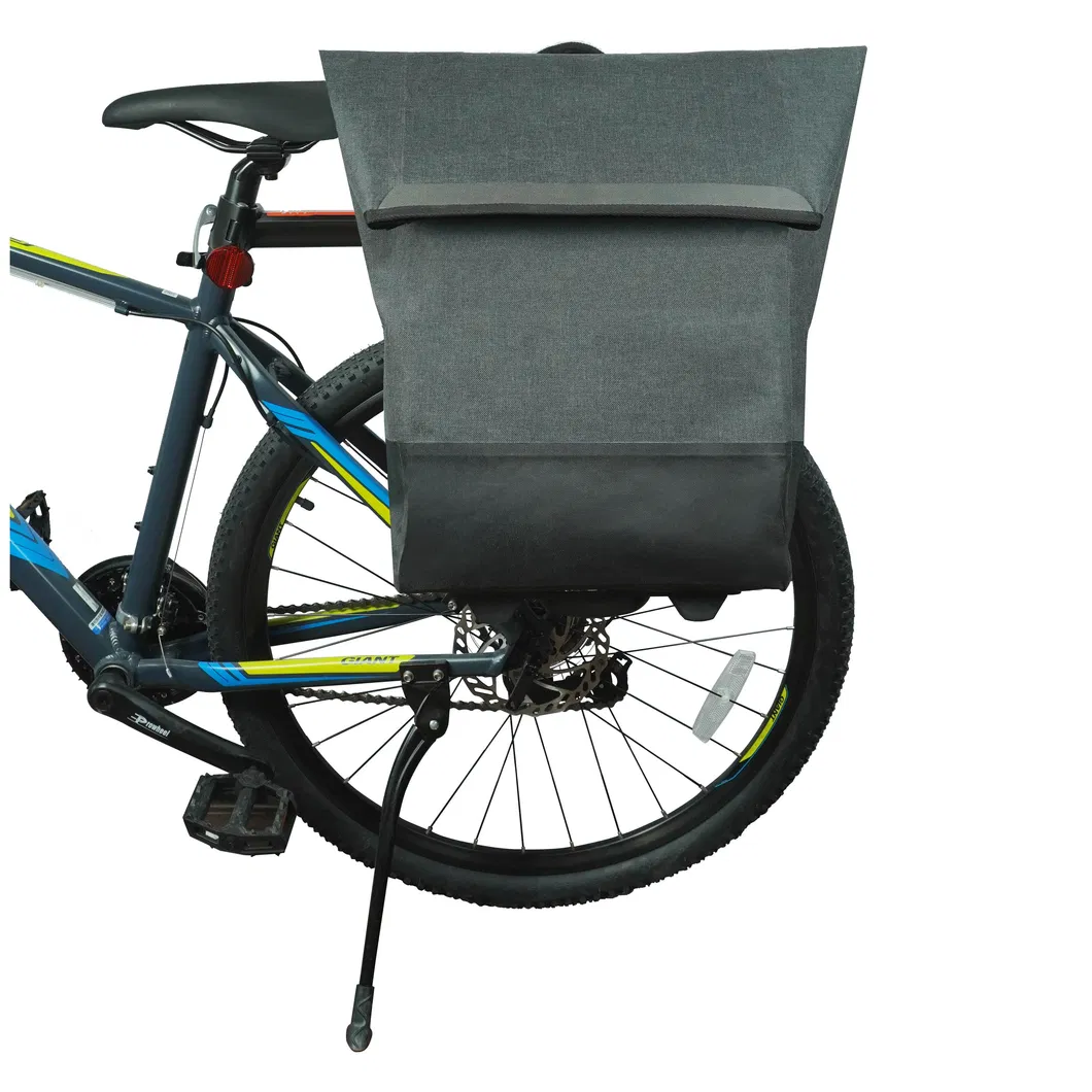 Leyi Waterproof Bicycle Saddle Bag Bike Pannier Bag One Side Outdoor 3 in 1 Waterproof Bike Pannier Bag