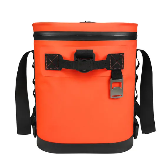 Waterproof Orange Outdoor TPU Cooler Bag Lunch Wind Cooler Bag Cute Insulated Thermal Cooler Tote Bag