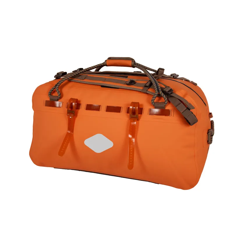 Leyi Waterproof Carry Bags, Oil Waxy Leather Gym Duffel Travel Bags for Men Travel Canvas Tote Bag Canvas Duffle Bags for Men