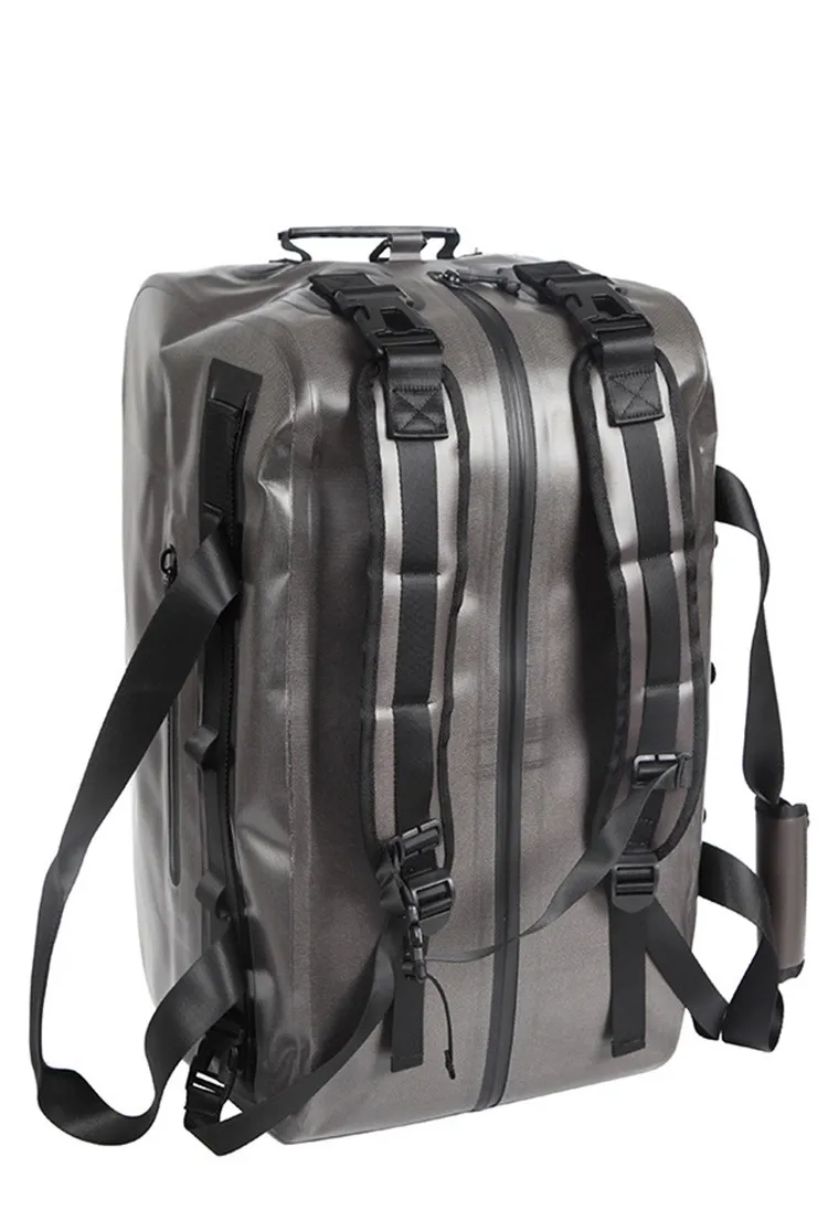 Leyi PVC Leather Duffle Traveling Bag Reasonable Price Travel Duffel Bag Waterproof Custom Leather Duffle Bag