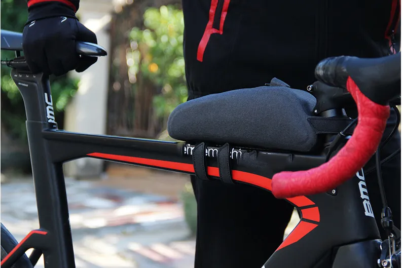 Custom Front Frame Bag Outdoor Waterproof Phone Mountain Top Tube Bag Bike Accessories for Cycling Pouch Bicycle Bag
