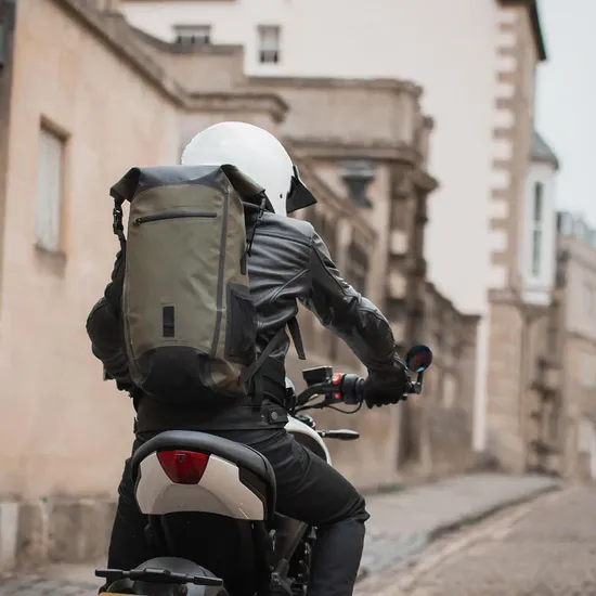 Leyi Motorcycle Backpack Waterproof, Backpack for Motorcycle, Tote Travel Bag for Men Weekender Travel Bag