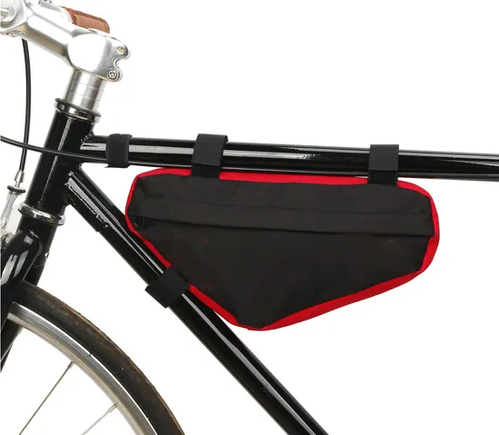 Leyi China Suppliers Bicycle Front Block Bag Bicycle Frame Bag Low MOQ Waterproof Frame Top Tube Bicycle Bag Phone Holder