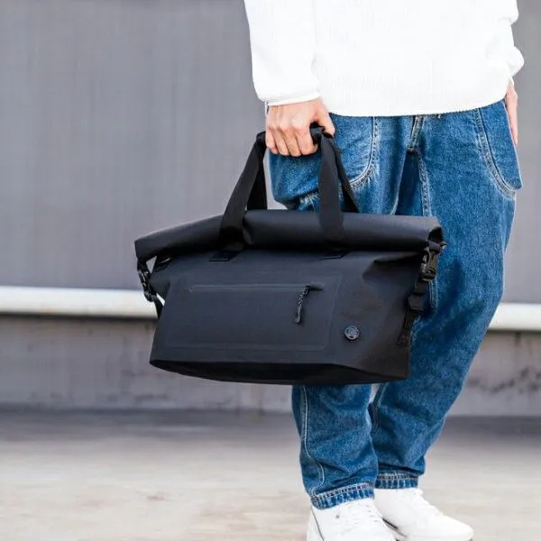 Leyi Trend Casual Shoulder Classic Luggage Duffel Bag Travel Fashion Duffel Bags Men Leather Duffle Bag