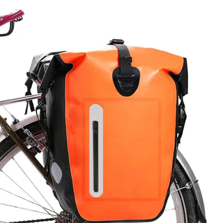 PVC Waterproof Bike Cycling Side Bag Bicycle Pannier Bag Rainproof Cycling Riding Tool Bags