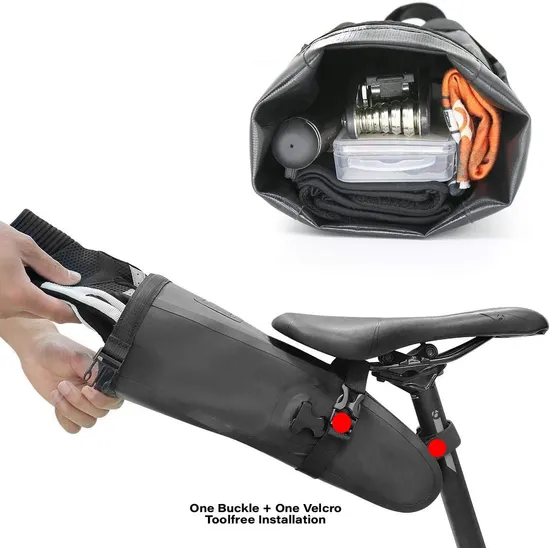 Waterproof Cycling Pack Pouch Sports Bag Mountain Bike Saddle Bag Cycling Accessories Wholesale
