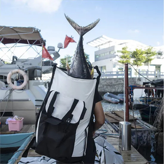 Leyi Fly Fishing Waterproof Backpack, Fish Cooler Bag Backpack Cooler Bags Custom Logo Insulated Fishing Backpack