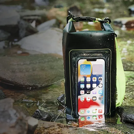 Leyi Waterproof Sport Backpack Mobile Phone Bags Cases Waterproof Pouch Beach Crossbody Bag for Outdoor Waterproof