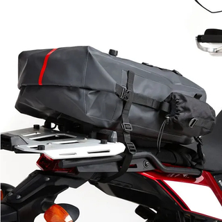 Leyi High Quality Dry Backpack Bag for Motorcycle Leather Motorcycle Tail Bag Motorcycle Saddle Bags Waterproof