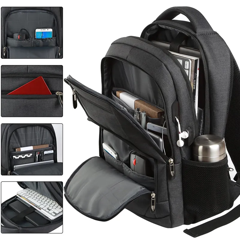 Leyi Custom Design Backpack 2024 Low Price Fashion Casual Travel Outdoor Backpack Computer Bag Laptop Backpack with USB Charging