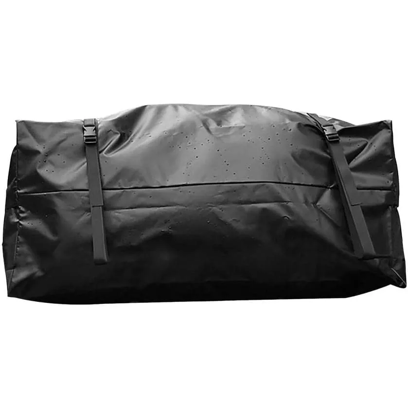 Leyi 420d Waterproof Oxford Roof Bag PVC, Large Capacity Roof Rack Travel Bag, Car Roof Storage Bag for Travel