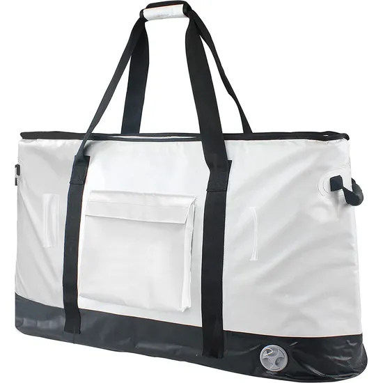 Leak Proof Fish Bag Large Portable Custom Logo PVC Durable Fishing Bag Waterproof Insulated Fishing Bag