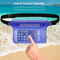 Leyi Waterproof Belt Bag Zipper Small Waterproof Swim Pouch Custom Logo Clear Waterproof PVC Pouch