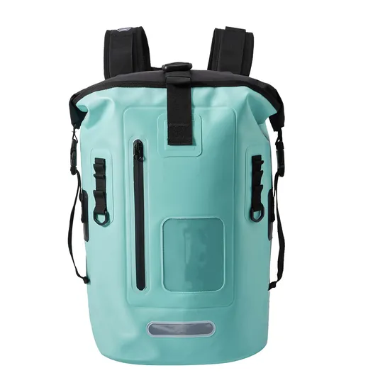 Roll Top PVC Drybag Diving Gear Flipper Carrying Backpack