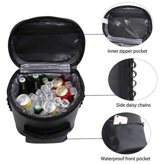 New Design Custom Backpack Waterproof Soft Cooler Backpack Outdoor Camping Bag Insulation Cooler Bags