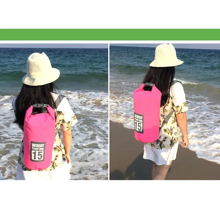Leyi Hiking Floating Roll Top Backpack Waterproof Dry Bag