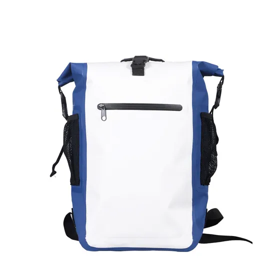 Factory OEM/ODM Tarpaulin PVC Polyester Camping Hiking Outdoor Rolltop Waterproof Backpack