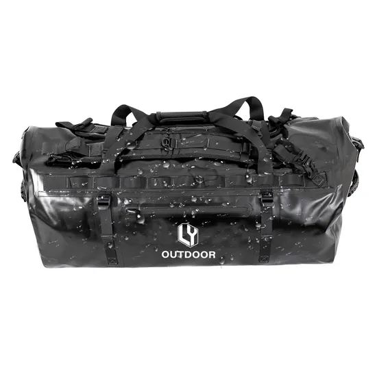 Outdoor PVC Backpack Waterproof Traveling Duffel Bag
