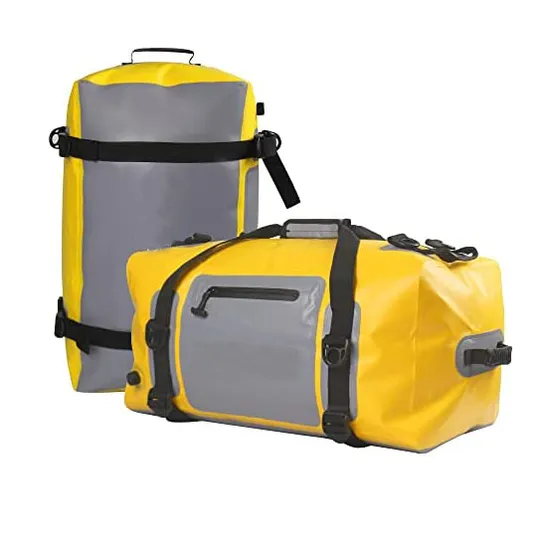 OEM ODM Outdoor PVC Tarpaulin Duffle Bag Waterproof Sport Gym Duffel Bag for Travel Camping