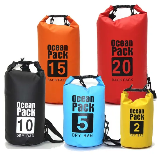 OEM Wholesale Custom Logo Swim Bag 2L 3L 5L 10L 15L 20L 25L 30L Outdoor Sport Waterproof Dry Bag