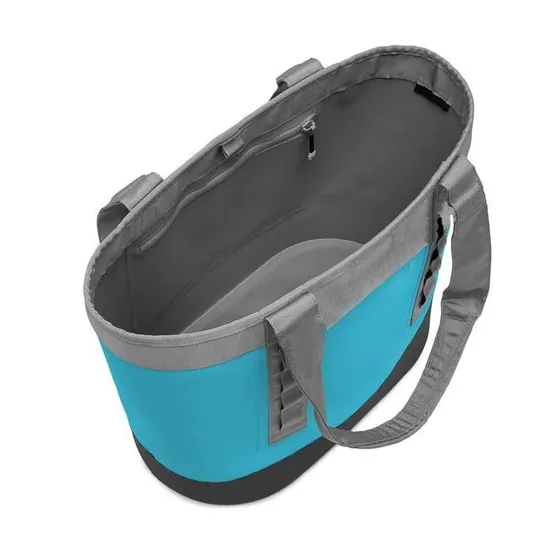 Portable Insulated Tote Bag TPU Cooler Bag Collapsible Leakproof Travel Soft Cooler Bag